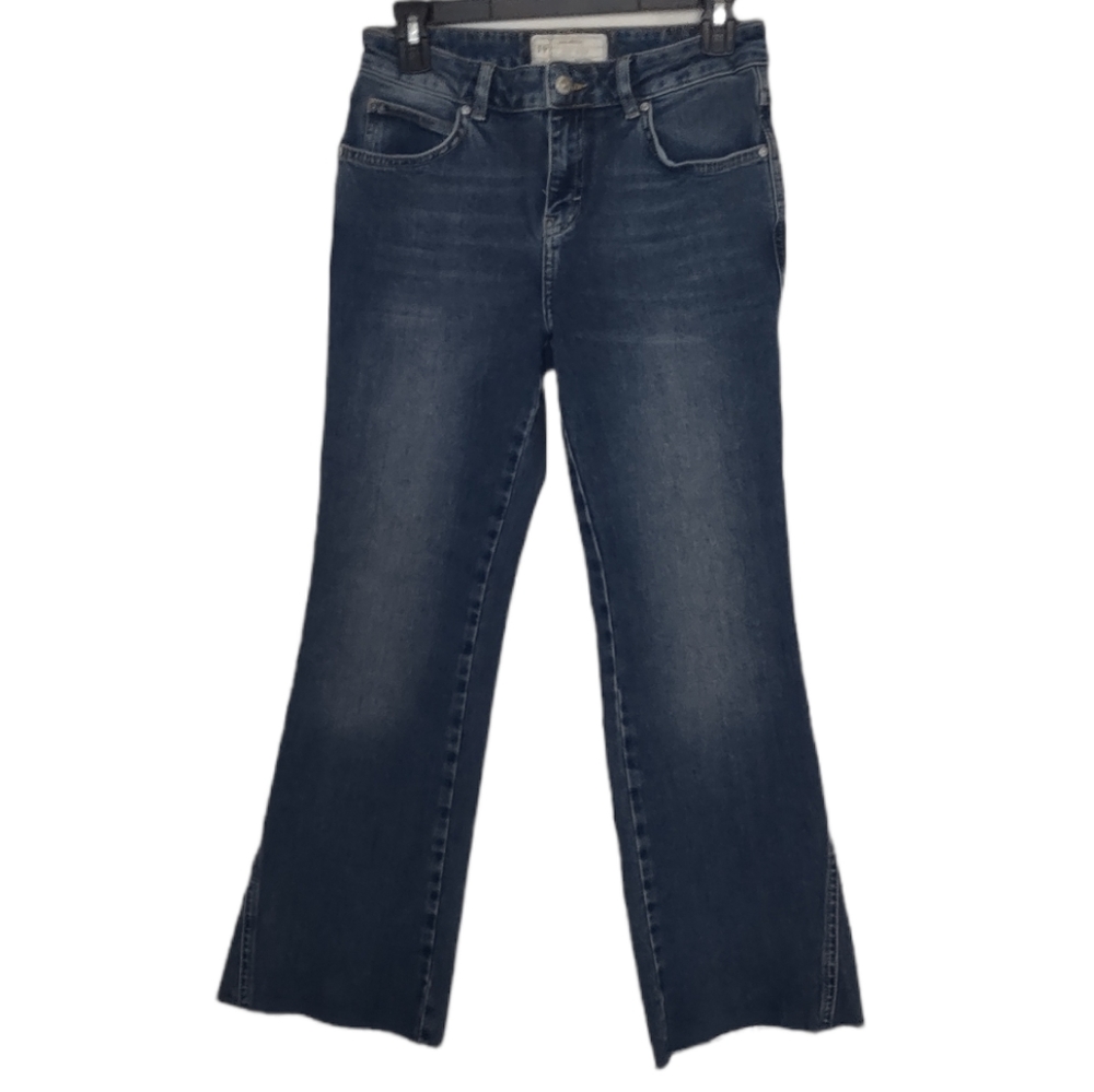 Free People Jeans Raw Hem Jeans Size 27
